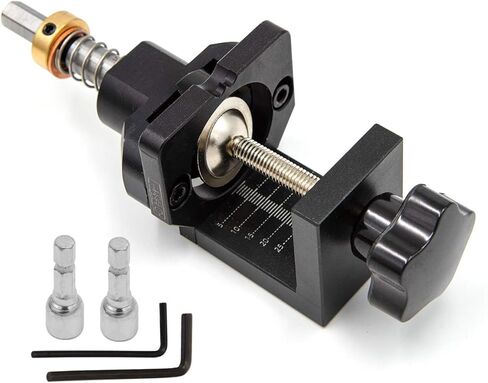 مثقاب بمفصلات مخفية مقاس 35 ملم، دليل ثقب الجيب مع مشبك، لقمة مثقاب فورستنر، مجموعة مثقاب النجارة، فتاحة موقع الخزانة لتركيب الباب، ادوات منزلية من خليط معدني من الالومنيوم in Kuwait