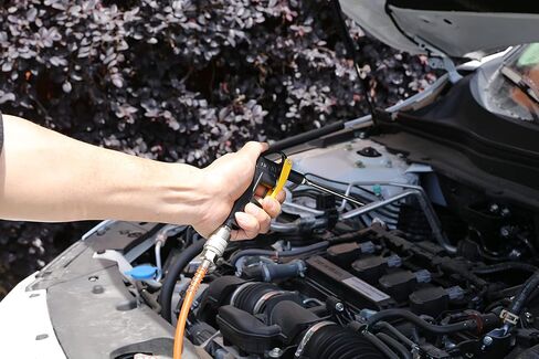 ZaraApex Heavy Duty Air Compressor Accessory Kit, Tire Inflator with Pressure Gauge and Air Blow Gun with Steel Air flow Extension in Kuwait