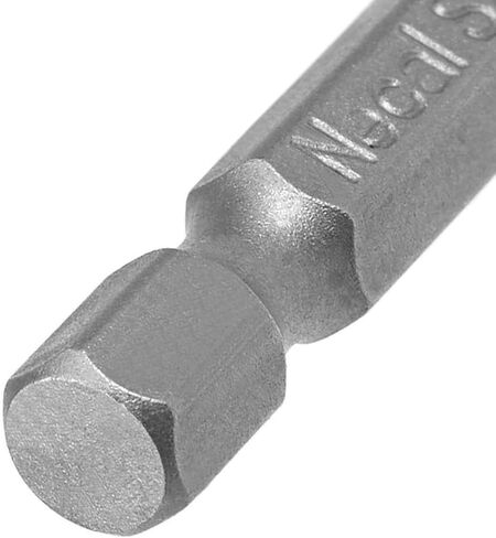 uxcell 10Pcs 4mm Slotted Tip Magnetic Flat Head Screwdriver Bits, 1/4 Inch Hex Shank 3-inch and 4-inch Length S2 Power Tool in Saudi Arabia