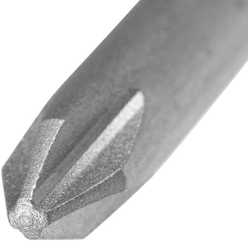 uxcell 5pcs 50mm 1/4" Hex Shank 1.6mm PH00 Magnetic Phillips Head Screwdriver Bits S2 High Alloy Steel in Kuwait