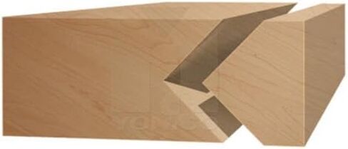 YONICO Router Bits Set Edge Banding Tongue and Groove 2 Bit Tongue & Groove 1/2-Inch Shank 15223 in Saudi Arabia