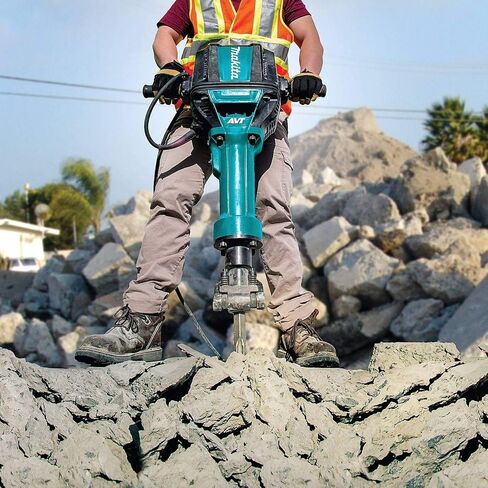 Makita HM1812 70 Advanced AVT Breaker Hammer, Accepts 1-1/8" Hex Bits, 70 lb in Saudi Arabia
