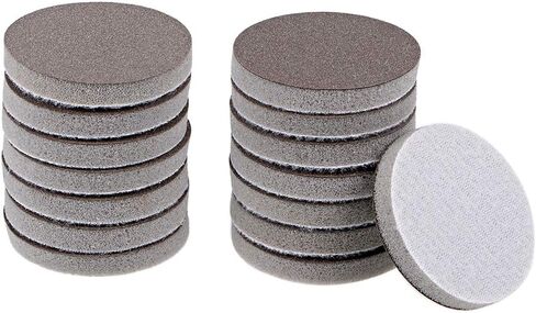 uxcell 1-1/2 Inch 600-Grits Sanding Sponge Hook and Loop Sanding Disc for Wood/Drywall/Metal 15pcs in Saudi Arabia