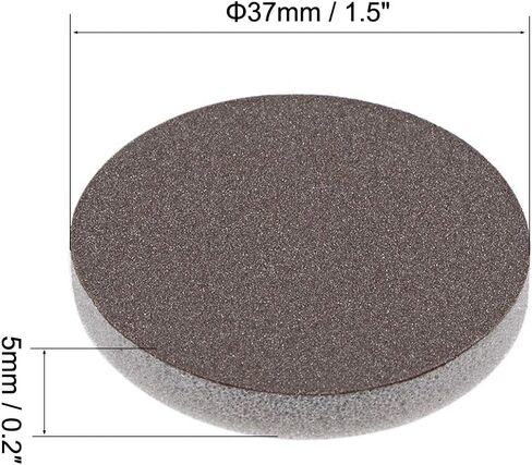 uxcell 1-1/2 Inch 600-Grits Sanding Sponge Hook and Loop Sanding Disc for Wood/Drywall/Metal 15pcs in Saudi Arabia