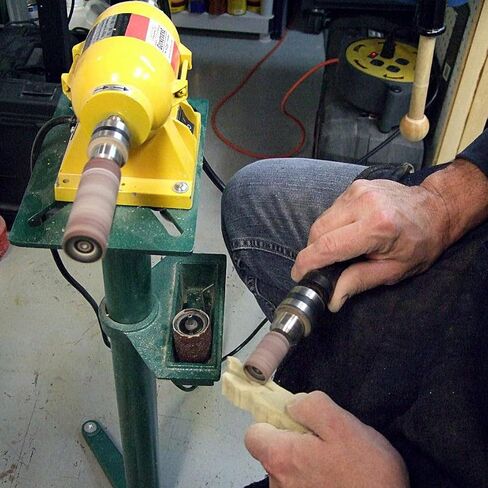 King Arthur’s Tools Patented Guinevere Basic Sanding Kit - for Woodworking, Shaping and Finishing - Compatible with 0-3/8" Chuck Rotary Tools #11360 in Saudi Arabia