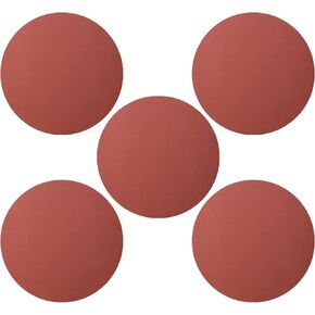 Auniwaig 10PCS 120 Grits Hook and Loop Pads Sanding Disc 12-Inch NO-Hole,Aluminum Oxide Round Flocking Sandpaper for Sanding Grinder Polishing Accessories in Kuwait