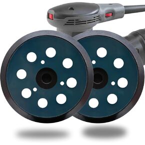 قطعتان من وسادة الصنفرة البديلة بقطر 5 بوصات و8 فتحات بخطاف وحلقة لكابل بورتر 343/343k، 390/390K، 382، 343VSK Orbit Sander - وسادة دعم الصنفرة in Kuwait