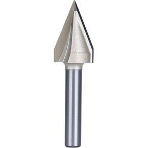 HUHAO 1 قطعة لقم التوجيه V-Groove 60-درجة 10 مللي متر قطر القطع و6 مللي متر عرقوب المغلفة النقش القاطع in Kuwait