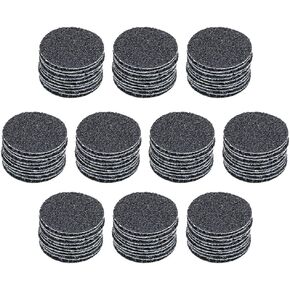 uxcell 1-Inch Hook and Loop Sanding Disc Wet/Dry Silicon Carbide 100 Grit 100 Pcs