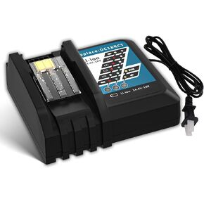Bluway 7A DC18RC Replacement for Makita 18V Battery Charger Compatible with Makita 14.4V-18V LXT Lithium-Ion BL1860 BL1850 BL1840 BL1830 BL1815 Rapid Charger in Kuwait