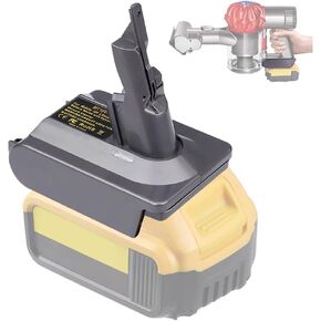 متوافق مع محول بطارية Dyson V7 V8 لبطارية ماكيتا 18 فولت للتحويل إلى أداة مكنسة كهربائية محمولة لاسلكية V7 V8 (محول MT18V V7 V8 فقط) in Kuwait