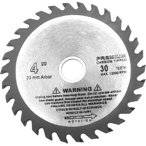 Utoolmart Circular Saw Blade, 9 Inches Carbide Tipped Slitting Saw, 60T Saw Blade with 25.4mm Arbor, for Hard & Soft Wood Cutting, 1 Pcs