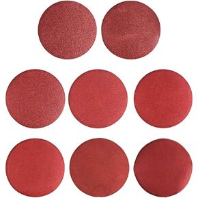 CBTONE 40 قطعة 9 بوصة NO-Hole قرص صنفرة من أكسيد الألومنيوم ، ورق الصنفرة بخطاف & حلقة (5 لكل من 60 80 100 120 180 240 400 800) in Kuwait
