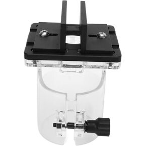 Kadimendium 2 in 1 Connector Trimmer Bracket Woodworking Router Slotter Electric Trimmer Connector Base Slotting Machine Holder Tool Handheld Router Bracket for Wood Slotting Carving in Saudi Arabia