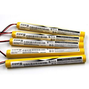 elxjar (5-Pack) 3.6V 900mAh OSA-191 Ni-CD Battery Pack Replacement for Emergency/Exit Light 026-186 Battery All Pro 026186 Cooper APEL Battery APLEL Teig T26000186 in Saudi Arabia