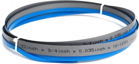 Imachinist S92341014 M42 92" X 3/4" X 10/14tpi Variable Teeth Bi-Metal Soft Ferrous Metal Cutting Band Saw Blades in Saudi Arabia