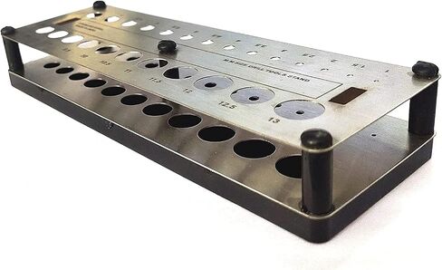 STAINLESS STEEL DRILL STAND WITH PLASTIC STURDY BASE -DIY TOOL ROOM WORKSHOP TOOL ((Imperial (Inches))) in Saudi Arabia