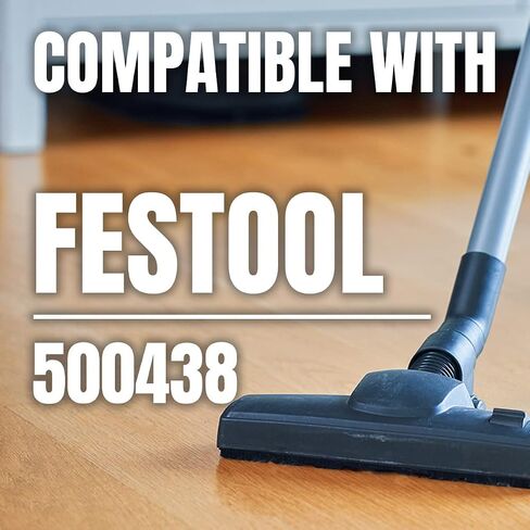 POWERTEC Shop Vacuum Bags 5PK for Festool CT SYS Dust Extractor, Replacement Fleece Filter Bags for Festool 500438 Shop Vacuum Dust Collection Bags, Shop Vacuum Accessories for Festool (75059) in Saudi Arabia