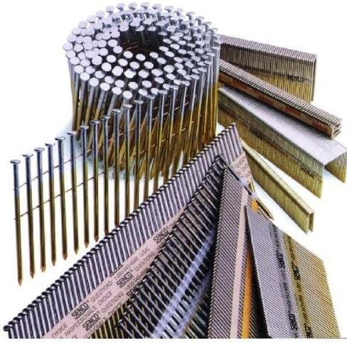 Grip Rite GRCR19GAL 3/4" by 15° Wire Collated Galvanized Coil Roofing Nail (7, 200per Box) in Saudi Arabia