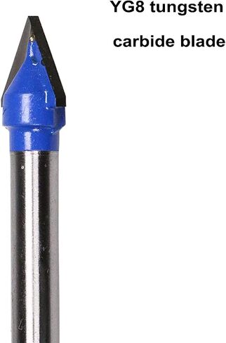 DashHound MTVB6002 كربيد يميل 60 درجة فولت الأخدود راوتر بت الإشارات نحت بت النجارة أداة قطع الشطب 1/4 بوصة عرقوب in Kuwait