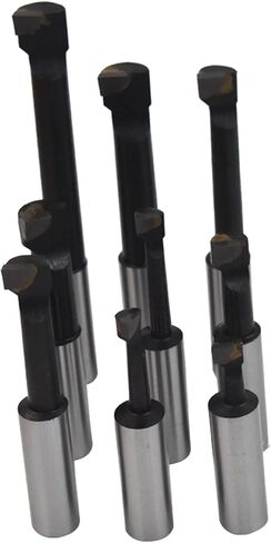 LiGuVCY 1/2 Inch Boring Bar Lathe Tool Carbide Tip for Boring Machine Lathe or Milling Machine 9 Piece in Saudi Arabia
