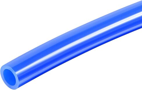 DMiotech 8mmx12mm Pneumatic Tubing, 1 Meters/3.3ft Air Compressor PU Line Hose Tube for Water Fluid Transfer, Blue in Saudi Arabia