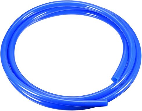 DMiotech 8mmx12mm Pneumatic Tubing, 1 Meters/3.3ft Air Compressor PU Line Hose Tube for Water Fluid Transfer, Blue in Saudi Arabia