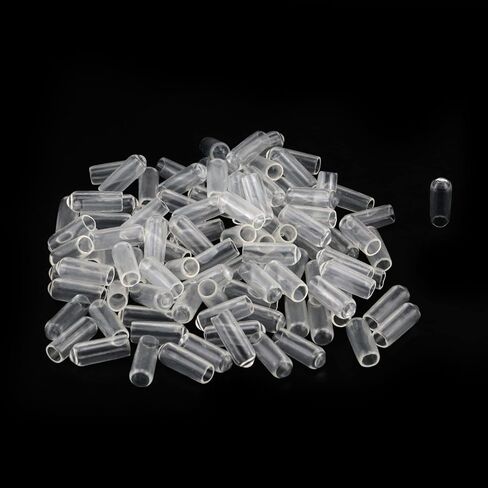 White Screw Thread Protectors 4mm Plastic End Caps Flexible Bolt Screw Thread Protector 100PCS in Kuwait
