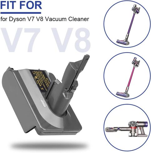 متوافق مع محول بطارية Dyson V7 V8 لبطارية ماكيتا 18 فولت للتحويل إلى أداة مكنسة كهربائية محمولة لاسلكية V7 V8 (محول MT18V V7 V8 فقط) in Kuwait