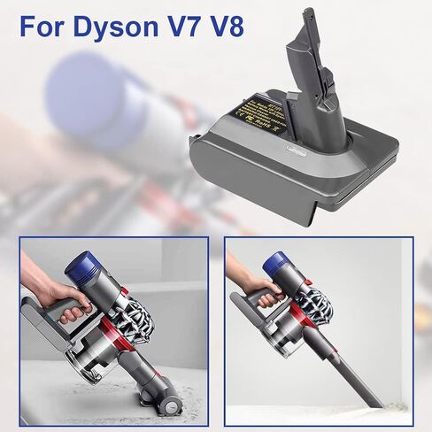 متوافق مع محول بطارية Dyson V7 V8 لبطارية ماكيتا 18 فولت للتحويل إلى أداة مكنسة كهربائية محمولة لاسلكية V7 V8 (محول MT18V V7 V8 فقط) in Kuwait