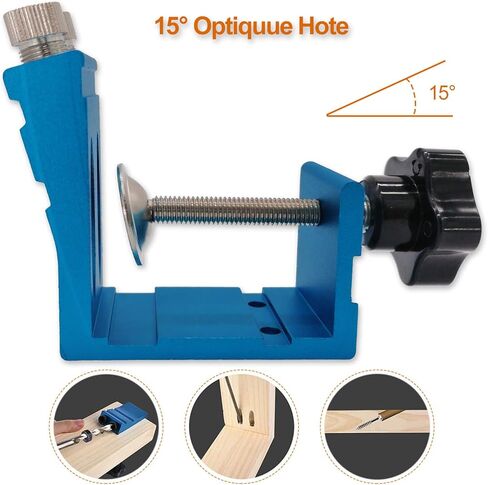 طقم أدوات جيج بفتحة جيب من الألومنيوم مكونة من 47 قطعة من AeKeatDa لعمل النجارة وفتحات ثقب زاوية العمل in Kuwait