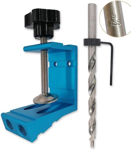 طقم أدوات جيج بفتحة جيب من الألومنيوم مكونة من 47 قطعة من AeKeatDa لعمل النجارة وفتحات ثقب زاوية العمل in Kuwait