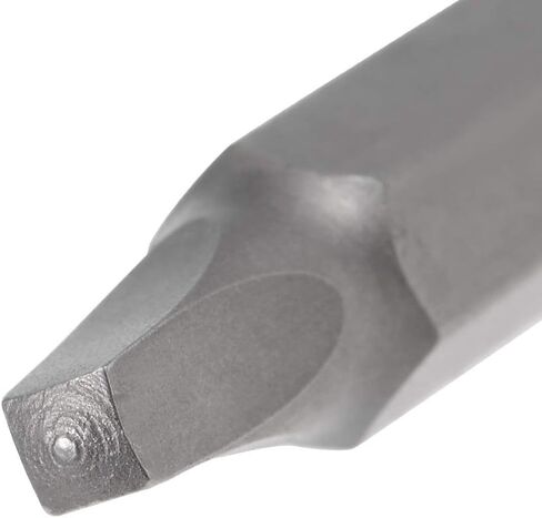 uxcell 5 Pcs SQ1 Magnetic Square Head Screwdriver Bits, 1/4 Inch Hex Shank 2-inch Length S2 Power Tools Square Drive Screwdriver in Saudi Arabia