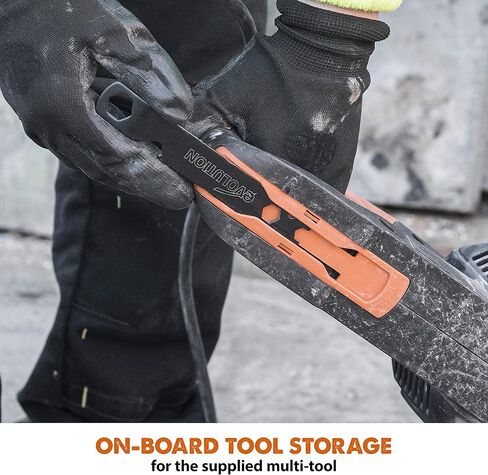 Evolution R300DCT - منشار خرسانة 12 بوصة (المعروف أيضًا باسم منشار دائري، مطحنة زاوية، منشار قطع، منشار قطع، منشار تجريبي، قاطع قرص، قاطع طاقة) - محرك 15 أمبير، بدون غاز - قطع 4-1/2 بوصة in Kuwait