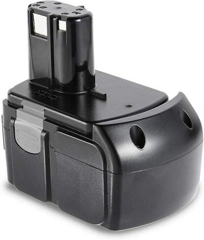 Futurebatt [2Pack] 18V 6.0Ah! High-Output Battery for Hitachi Power Tools BCL1815 BCL1820 BCL1825 BCL1830 BCL1840 EBM1830 327730 327731 Li-ion 18-Volt Battery in Saudi Arabia