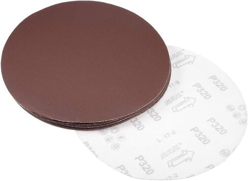 uxcell 9 Inch Sanding Disc 320 Grits Flocking Sandpaper for Sander 10 Pcs in Kuwait