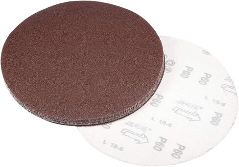 uxcell 9 Inch Sanding Disc 320 Grits Flocking Sandpaper for Sander 10 Pcs in Kuwait