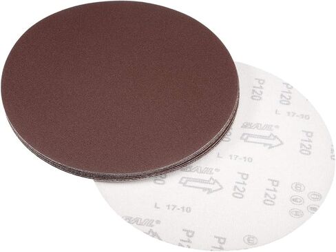 uxcell 9 Inch Sanding Disc 320 Grits Flocking Sandpaper for Sander 10 Pcs in Kuwait