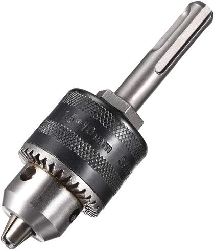uxcell Drill Chucks, 3/8-24UNF Threaded 1.5-10mm Capacity SDS Shank with Chuck Key for Electric Impact Corded Cordless Drill in Saudi Arabia
