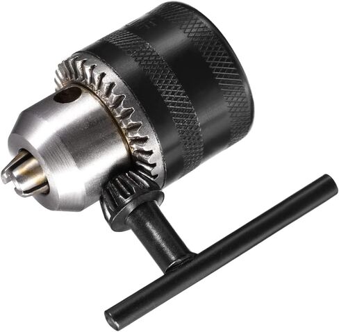 uxcell Drill Chucks, 3/8-24UNF Threaded 1.5-10mm Capacity SDS Shank with Chuck Key for Electric Impact Corded Cordless Drill in Saudi Arabia