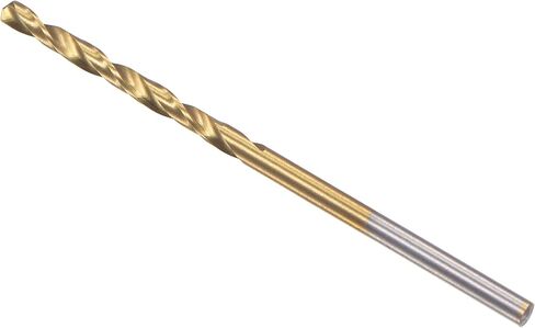 uxcell High Speed Steel Straight Shank Twist Drill Bit Fully Ground Titanium Coated 2.3mm Drilling Dia 6 Pcs in Saudi Arabia