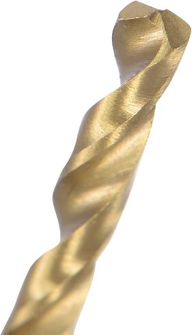 uxcell High Speed Steel Straight Shank Twist Drill Bit Fully Ground Titanium Coated 2.3mm Drilling Dia 6 Pcs in Saudi Arabia