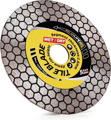 Tile Blade 4.5“ Porcelain Blade with Removable 5/8"-11 Flange Cutting and Grinding for Granite Marble Porcelain Tiles in Saudi Arabia
