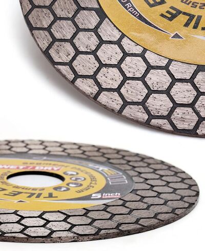 Tile Blade 4.5“ Porcelain Blade with Removable 5/8"-11 Flange Cutting and Grinding for Granite Marble Porcelain Tiles in Saudi Arabia