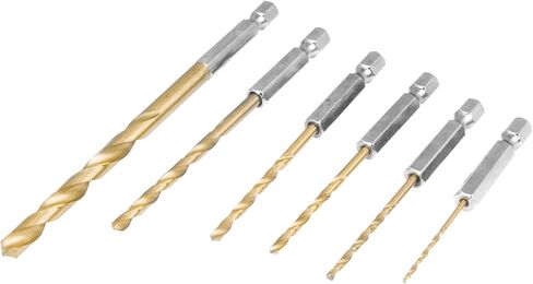 Performance Tool W8692 Hex Shank Drill Bit Set, 6 Piece in Saudi Arabia