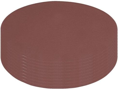 Rannb 20pcs Sanding Discs Round 7-Inch Dia 600 Grit Pad Flocking Sandpaper for Polishing Wood Aluminum Stone Glass in Kuwait