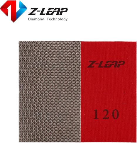 مجموعة ورق الصنفرة اليدوية من ورق الصنفرة الماسي من Z-LEAP للجرانيت والخرسانة والرخام الزجاجي in Kuwait
