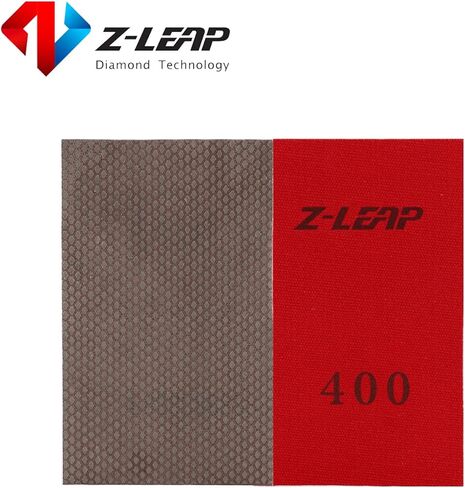 مجموعة ورق الصنفرة اليدوية من ورق الصنفرة الماسي من Z-LEAP للجرانيت والخرسانة والرخام الزجاجي in Kuwait