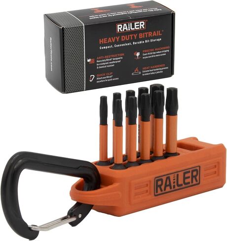 10pc TORX Star Screwdriver Bit Set 2 Inch S2 Steel Impact Bits Holder Set | Precision 6-point star geometry prevents cam-out. Includes extended 2" reach, storage bit holder & carabiner for 1/4" chucks. in Saudi Arabia
