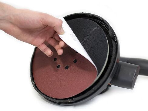 مجموعة اقراص صنفرة للحوائط الجافة بخطاف وحلقة مقاس 9 انش و8 فتحات، 5 قطع لكل منها 60 80 120 150 180 240 حبيبات، مجموعة متنوعة من اقراص الصنفرة للاثاث الخشبي والحوائط الجافة، 30 قطعة in Kuwait